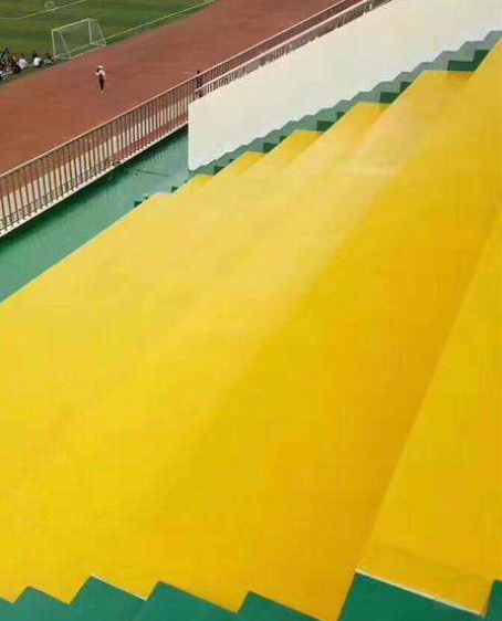 漯河球场台阶翻新修补改造